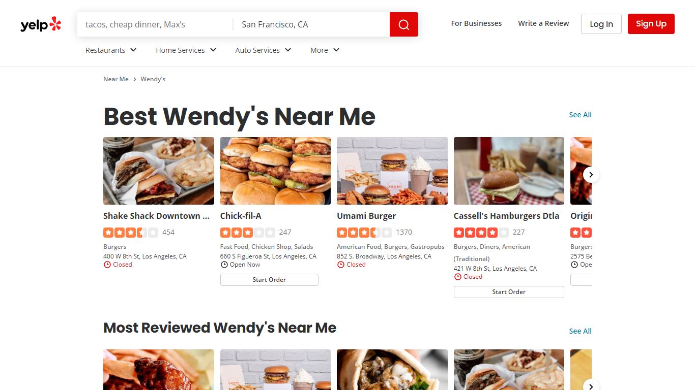 Best Wendy's Near Me - August 2022: Find Nearby Wendy's Reviews - Yelp